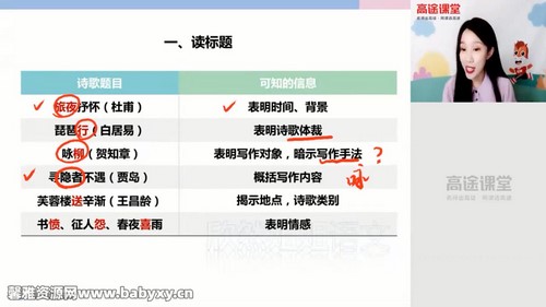 2025学年高考语文谢欣然五大高考必考题型解题技巧讲解