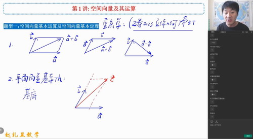 2024学年高二数学赵礼显暑假班