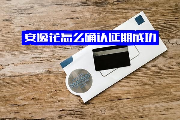 安逸花延期成功确认方法、延缓期情况及逾期几天是否上征信查询指南