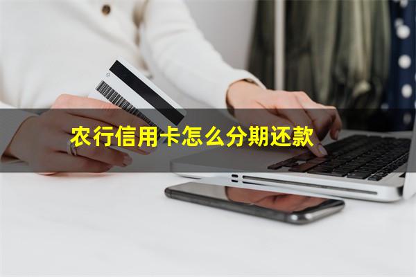 信用卡怎么分期还款手机教程?农行信用卡怎么分期还款?