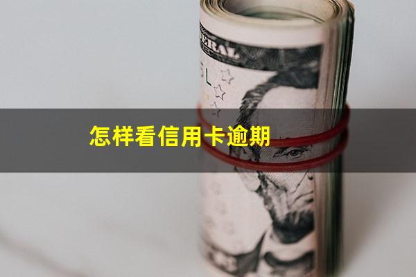 怎样算信用卡逾期天数?怎样看信用卡逾期?