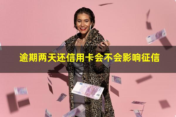 2025年<a href=https://wufkn.cn/tag/xinyongqiayuqi target=_blank class=infotextkey>信用卡逾期</a>2天?逾期两天还信用卡会不会影响征信?